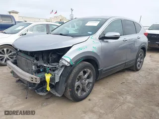 2018 Honda CR-V EX-L with VIN 5J6RW1H87JA011475, listed as a IAAI auction lot 41596414 with 80,821 mi miles. Bid and sale history available at carsss.com. Image 18.