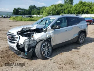 2020 GMC Terrain SLT with VIN 3GKALVEX1LL339781, listed as a Copart auction lot 63761825 with 39,342 mi miles and Clean title. Bid and sale history available at DreamBid. Image 1.