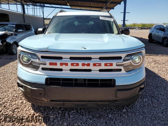 2024 Ford Bronco Sport Heritage z VIN 3FMCR9G69RRE30930, wystawiony jako Copart lot #53363355 z przebiegiem 11 617 mil mil oraz Szkoda całkowita • Salvage title. Historia ofert i sprzedaży dostępna na DreamBid. Obrazek 5.