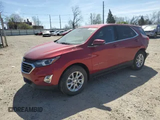 2019 Chevrolet Equinox LT with VIN 3GNAXKEV3KS567189, listed as a Copart auction lot 54689125 with 93,970 mi miles and Clean title. Bid and sale history available at DreamBid. Image 1.