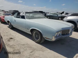1970 Oldsmobile Cutlass with VIN 342670M174626, listed as a Copart auction lot 75759464 with 696,492 mi miles and Salvage Title. Bid and sale history available at DreamBid. Image 4.