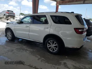 2015 Dodge Durango Limited with VIN 1C4RDHDG1FC800945, listed as a Copart auction lot 53550525 with 122,330 mi miles and Salvage Title. Bid and sale history available at carsss.com. Image 2.