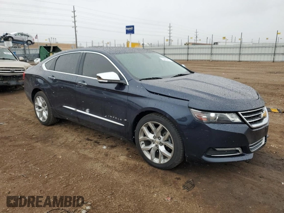 2018 Chevrolet Impala Premier with VIN 2G1125S30J9149785, listed as a Copart auction lot 53865465 with 82,582 mi miles and Salvage Title. Bid and sale history available at DreamBid. Image 4.
