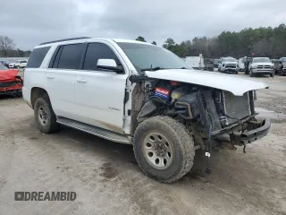 2015 GMC Yukon SLE with VIN 1GKS1AKC7FR119871, listed as a Copart auction lot 43586315 with 194,358 mi miles and Salvage Title. Bid and sale history available at carsss.com. Image 4.