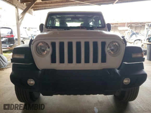 2023 Jeep Wrangler Sport with VIN 1C4HJXDGXPW697782, listed as a Copart auction lot 46709525 with 16,147 mi miles and Clean Title. Bid and sale history available at DreamBid. Image 5.