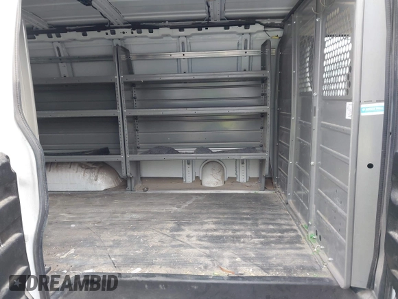 2019 GMC Savana Cargo with VIN 1GTW7AFPXK1287974, listed as a IAAI auction lot 41923464 with 148,348 mi miles and . Bid and sale history available at DreamBid. Image 8.