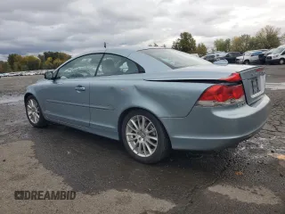 2007 Volvo C70 with VIN YV1MC68247J026004, listed as a Copart auction lot 78903064 with 118,059 mi miles and Salvage Title. Bid and sale history available at carsss.com. Image 2.