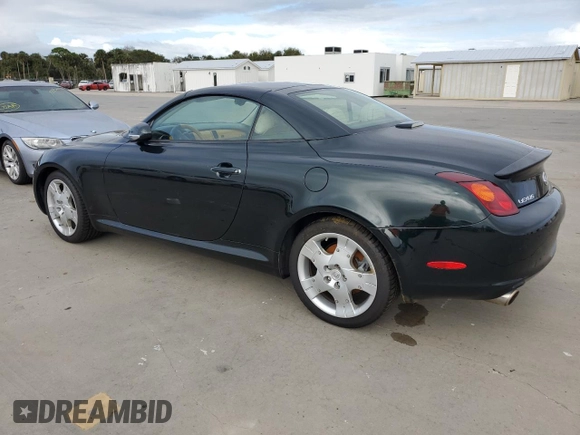 2004 Lexus SC 430 with VIN JTHFN48Y740060584, listed as a Copart auction lot 77255094 with Not Provided miles and Non Repairable. Bid and sale history available at DreamBid. Image 2.