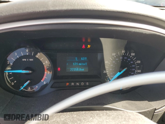 2016 Ford Fusion S with VIN 3FA6P0G74GR110123, listed as a Copart auction lot 58322455 with 22,358 mi miles and Salvage title. Bid and sale history available at DreamBid. Image 9.