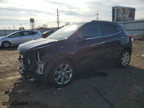 2016 Buick Encore Leather with VIN KL4CJCSB1GB587571, listed as a Copart auction lot 43943875 with 149,424 mi miles and Salvage Title. Bid and sale history available at carsss.com. Image 1.