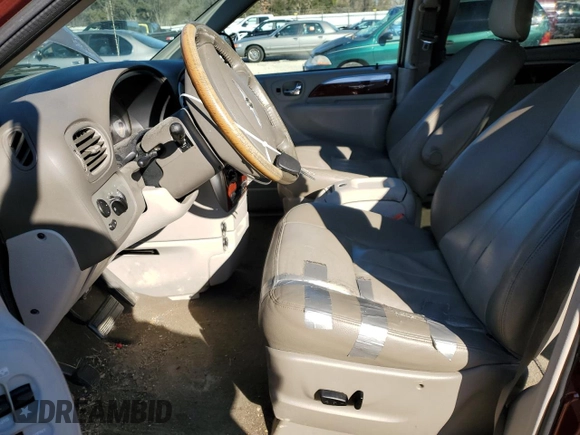 2007 Chrysler Town & Country LWB Touring with VIN 2A8GP54LX7R195626, listed as a Copart auction lot 89100675 with 123,380 mi miles and Salvage Title. Bid and sale history available at carsss.com. Image 7.