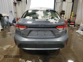 2021 Toyota Corolla Hybrid LE with VIN JTDEAMDEXMJ028209, listed as a Copart auction lot 81878484 with 114,746 mi miles and Clean Title. Bid and sale history available at carsss.com. Image 6.