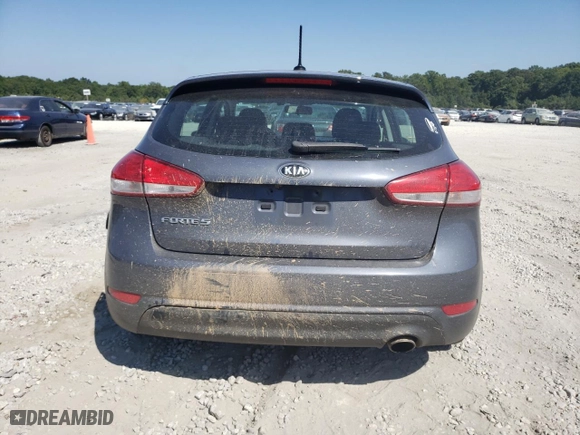 2016 Kia Forte 5-Door LX with VIN KNAFK5A83G5607056, listed as a Copart auction lot 68901274 with 94,706 mi miles and Salvage Title. Bid and sale history available at carsss.com. Image 6.