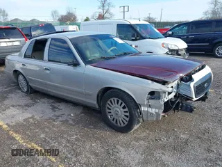 2008 Mercury Grand Marquis GS with VIN 2MEFM74V38X611049, listed as a IAAI auction lot 41869117 with 162,669 mi miles and . Bid and sale history available at DreamBid. Image 1.