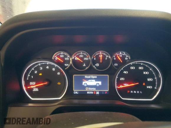 2020 Chevrolet Silverado 1500 LT with VIN 1GCUYDED5LZ138503, listed as a Copart auction lot 52572775 with 85,356 mi miles and Clean Title. Bid and sale history available at DreamBid. Image 9.