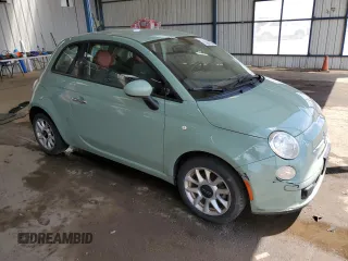 2017 FIAT 500 Pop with VIN 3C3CFFKRXHT548035, listed as a Copart auction lot 60528075 with 92,427 mi miles and Clean title. Bid and sale history available at DreamBid. Image 4.