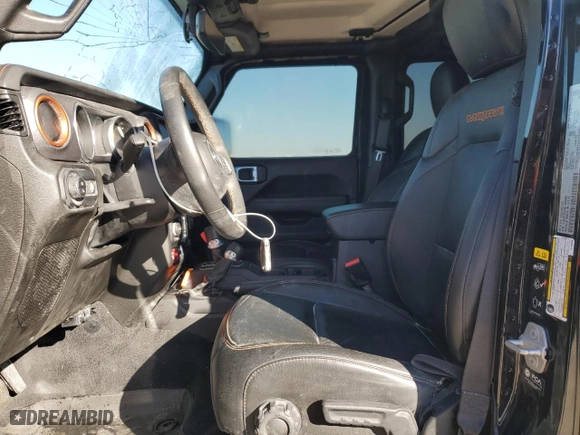 2022 Jeep Gladiator Mojave with VIN 1C6JJTEG7NL162696, listed as a Copart auction lot 42425665 with 0 mi miles and Salvage Title. Bid and sale history available at carsss.com. Image 7.
