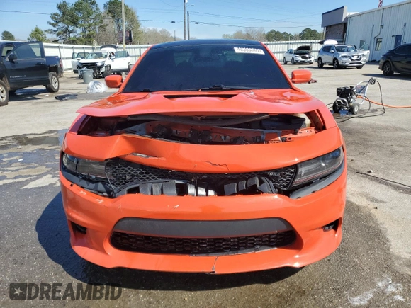 2019 Dodge Charger R/T with VIN 2C3CDXCT5KH519855, listed as a Copart auction lot 48300085 with 80,151 mi miles and Salvage Title. Bid and sale history available at DreamBid. Image 5.