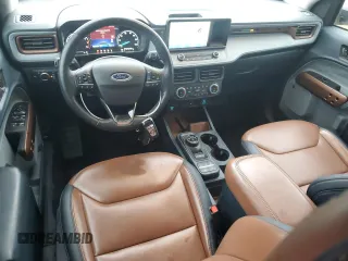2022 Ford Maverick XL with VIN 3FTTW8F9XNRA69267, listed as a Copart auction lot 48227745 with 15,628 mi miles and Salvage Title. Bid and sale history available at DreamBid. Image 8.