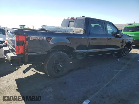 2024 Ford Super Duty F-250 SRW XL with VIN 1FT8W2BA8REF47973, listed as a Copart auction lot 41468795 with 129 mi miles and Salvage Title. Bid and sale history available at carsss.com. Image 3.