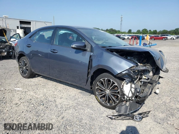 2014 Toyota Corolla L with VIN 2T1BURHEXEC146727, listed as a Copart auction lot 62231805 with 66,937 mi miles and Salvage title. Bid and sale history available at DreamBid. Image 4.
