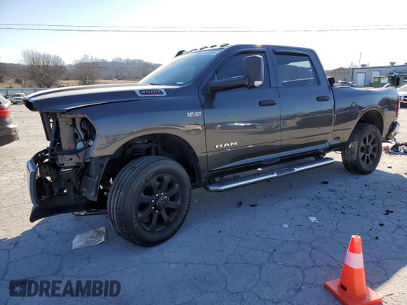 2020 Ram 2500 Tradesman with VIN 3C6UR5CJXLG304002, listed as a Copart auction lot 42319885 with 73,363 mi miles and Salvage Title. Bid and sale history available at carsss.com. Image 1.