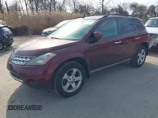 2007 Nissan Murano S with VIN JN8AZ08W67W600245, listed as a IAAI auction lot 41804161 with 144,554 mi miles and . Bid and sale history available at DreamBid. Image 2.