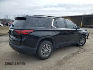 2022 Chevrolet Traverse LT Leather with VIN 1GNEVHKW0NJ153624, listed as a Copart auction lot 51580015 with 69,560 mi miles and Salvage Title. Bid and sale history available at carsss.com. Image 3.