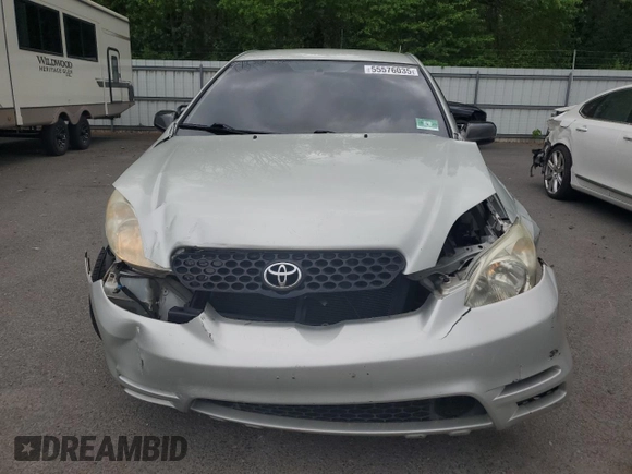 2003 Toyota Matrix Std with VIN 2T1KR32E73C124186, listed as a Copart auction lot 55576035 with 144,144 mi miles and Salvage Title. Bid and sale history available at DreamBid. Image 5.