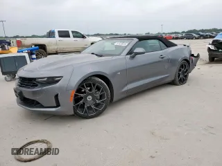 2020 Chevrolet Camaro 1LT with VIN 1G1FB3DSXL0111167, listed as a Copart auction lot 57123915 with 100,491 mi miles and Salvage title. Bid and sale history available at DreamBid. Image 1.
