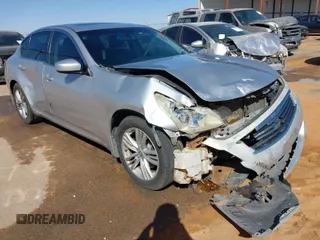 2012 Infiniti G37 x with VIN JN1CV6AR6CM970935, listed as a IAAI auction lot 41843108 with 186,526 mi miles and . Bid and sale history available at DreamBid. Image 1.