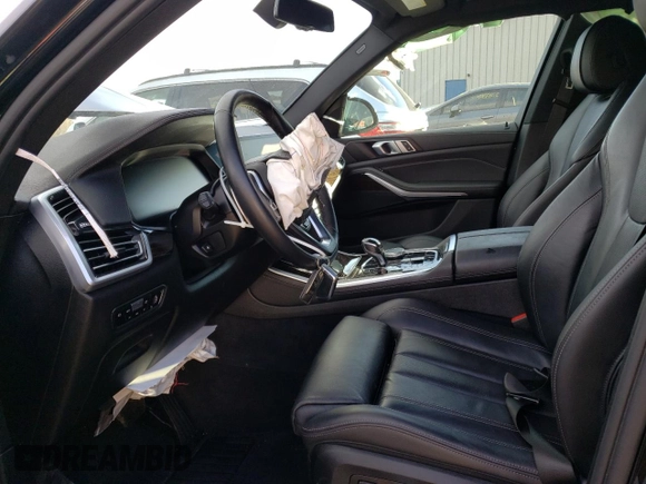 2020 BMW X5 xDrive40i with VIN 5UXCR6C07L9B86316, listed as a Copart auction lot 36784833 with 0 mi miles. Bid and sale history available at carsss.com. Image 7.