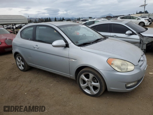 2009 Hyundai Accent Auto SE with VIN KMHCN36C79U130599, listed as a Copart auction lot 43587775 with 179,284 mi miles and Clean Title. Bid and sale history available at carsss.com. Image 4.