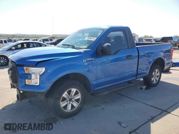 2016 Ford F-150 XL with VIN 1FTMF1C89GFA36851, listed as a Copart auction lot 73808574 with 104,332 mi miles and Clean Title. Bid and sale history available at carsss.com. Image 1.