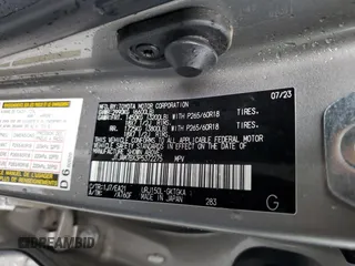 2023 Lexus GX 460 Premium with VIN JTJAM7BX3P5372275, listed as a Copart auction lot 64308925 with 31,735 mi miles and Salvage title. Bid and sale history available at DreamBid. Image 14.