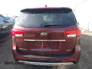 2015 Kia Sedona SX-L with VIN KNDME5C16F6029982, listed as a IAAI auction lot 41699862 with 99,070 mi miles and . Bid and sale history available at DreamBid. Image 17.