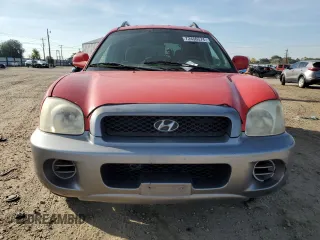2004 Hyundai Santa Fe with VIN KM8SB12B04U654644, listed as a Copart auction lot 72450374 with 139,839 mi miles and Salvage Title. Bid and sale history available at carsss.com. Image 5.