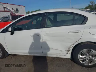 2015 Honda Civic Sedan LX with VIN 19XFB2F58FE292421, listed as a IAAI auction lot 42096298 with 141,594 mi miles. Bid and sale history available at carsss.com. Image 14.