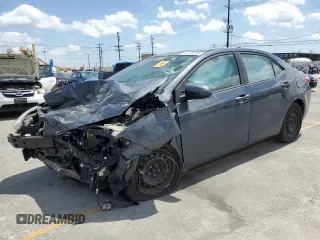 2016 Toyota Corolla L z VIN 2T1BURHE0GC671881, wystawiony jako Copart lot #56738235 z przebiegiem Nie podano mil oraz Szkoda całkowita • Salvage title. Historia ofert i sprzedaży dostępna na DreamBid. Obrazek 1.