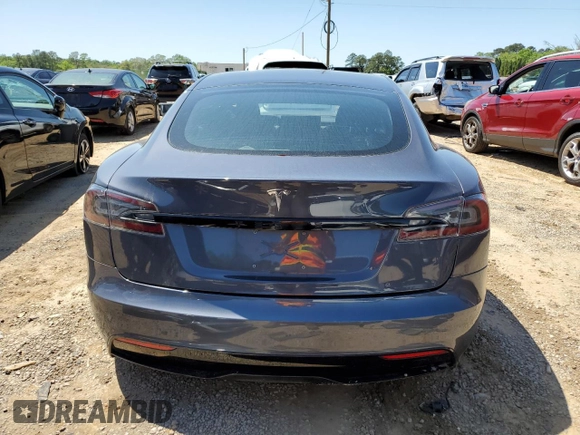 2021 Tesla Model S Long Range z VIN 5YJSA1E56MF456558, wystawiony jako Copart lot #51759745 z przebiegiem 39 537 mil mil oraz Szkoda całkowita • Salvage title. Historia ofert i sprzedaży dostępna na DreamBid. Obrazek 6.