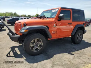 2019 Jeep Wrangler Sport S с VIN 1C4GJXAG8KW576807, выставлен на аукционе Copart как лот 56577505 с пробегом 79 968 миль миль и Списание • Salvage title. История ставок и продаж доступна на DreamBid. Изображение 1.