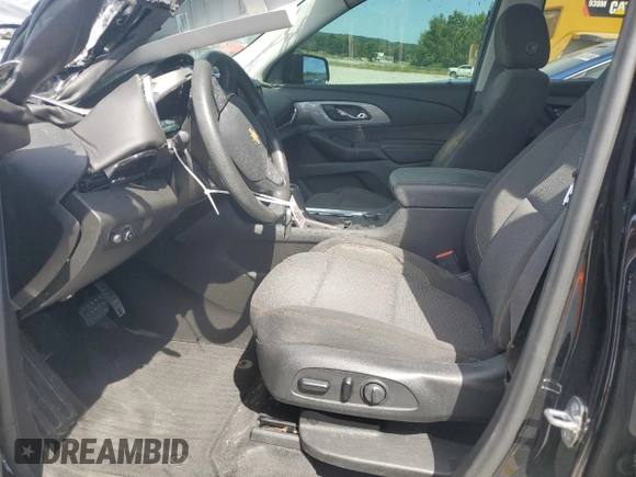 2020 Chevrolet Traverse LS with VIN 1GNEVLKW0LJ240438, listed as a Copart auction lot 58649684 with 0 mi miles and Non Repairable. Bid and sale history available at carsss.com. Image 7.
