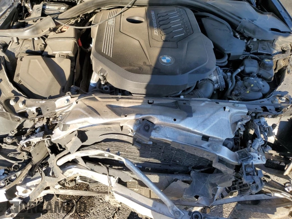 2021 BMW 3 Series M340i xDrive with VIN 3MW5U9J0XM8B49022, listed as a Copart auction lot 76096624 with 0 mi miles and Salvage Title. Bid and sale history available at carsss.com. Image 11.