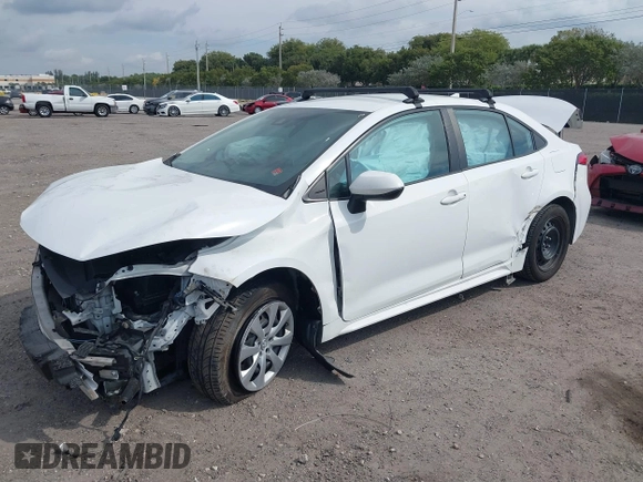 2020 Toyota Corolla LE with VIN 5YFEPRAE1LP117970, listed as a IAAI auction lot 41762831 with 98,179 mi miles. Bid and sale history available at carsss.com. Image 18.