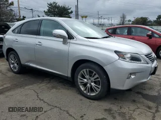 2013 Lexus RX with VIN JTJZB1BAXD2006974, listed as a Copart auction lot 49741525 with 154,651 mi miles and Salvage Title. Bid and sale history available at carsss.com. Image 4.