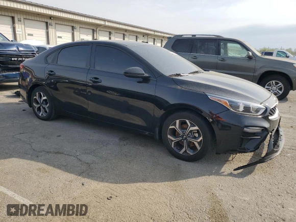 2021 Kia Forte LXS with VIN 3KPF24AD5ME394914, listed as a Copart auction lot 52708235 with 117,956 mi miles and Salvage title. Bid and sale history available at DreamBid. Image 4.