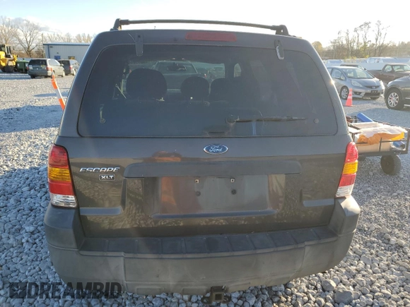 2007 Ford Escape XLT with VIN 1FMYU93Z17KB27856, listed as a Copart auction lot 79689094 with 138,888 mi miles and Clean Title. Bid and sale history available at carsss.com. Image 6.