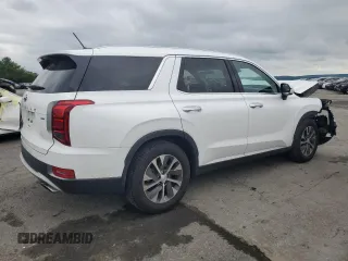 2020 Hyundai Palisade SEL with VIN KM8R2DHE5LU088545, listed as a Copart auction lot 60095485 with 55,331 mi miles and Salvage title. Bid and sale history available at DreamBid. Image 3.
