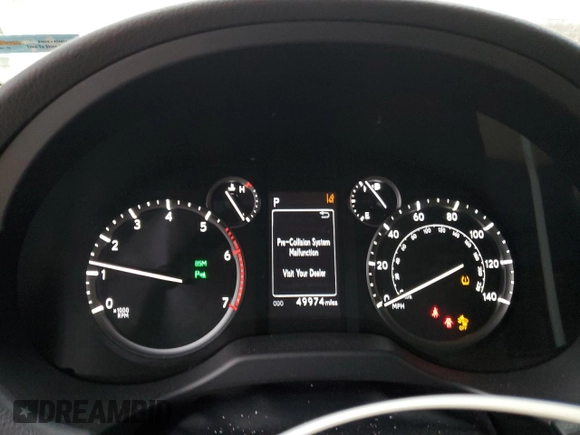 2021 Lexus GX with VIN JTJAM7BX0M5290998, listed as a Copart auction lot 48205235 with 49,974 mi miles and Salvage Title. Bid and sale history available at carsss.com. Image 9.