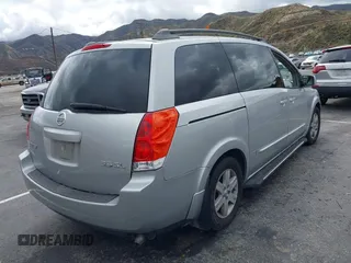 2004 Nissan Quest S z VIN 5N1BV28U84N342118, wystawiony jako IAAI lot #41298573 z przebiegiem Nie podano mil oraz . Historia ofert i sprzedaży dostępna na DreamBid. Obrazek 4.
